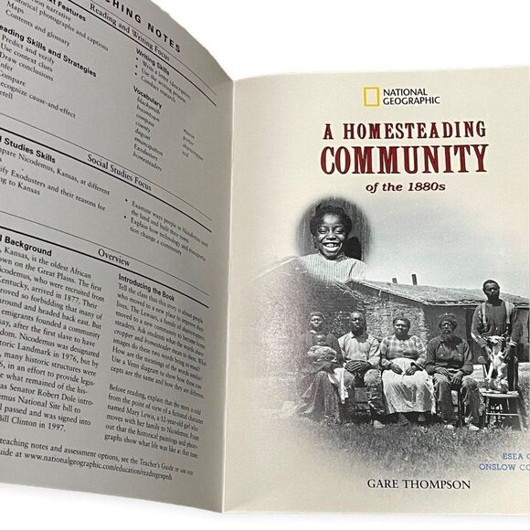 National Geographic's A Homesteading Community Of The 1880s By Gare Thompson - Picture 3 of 4